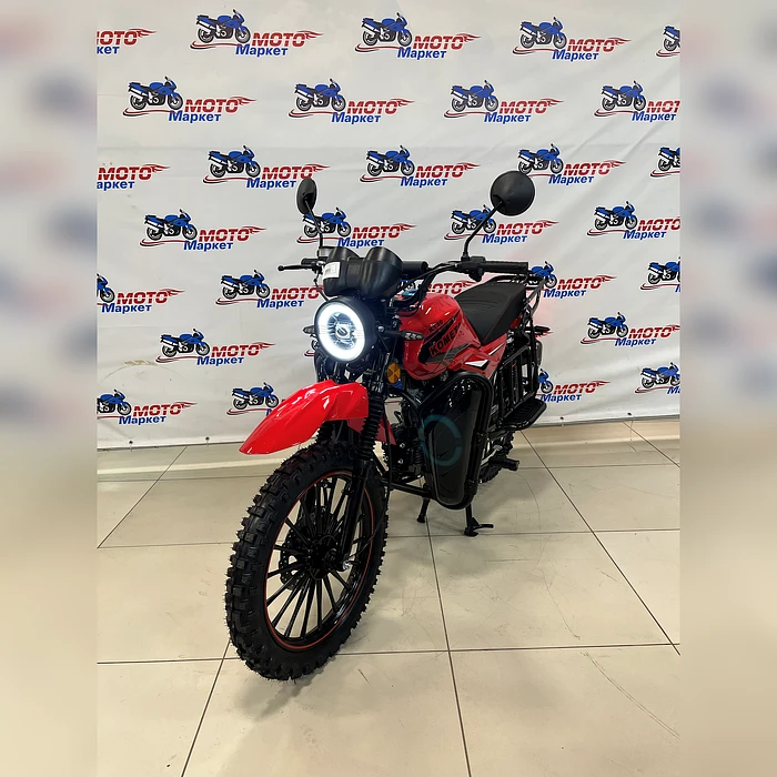 Мопед КОМЕТА II CROSS красный