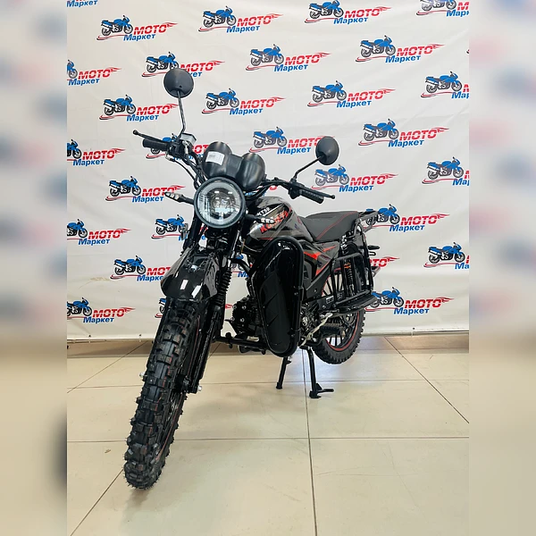 Мопед КОМЕТА II CROSS черный