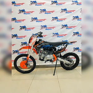 Питбайк Regulmoto SPITFIRE PRO 19/16, 140сс (черный/оранжевый)