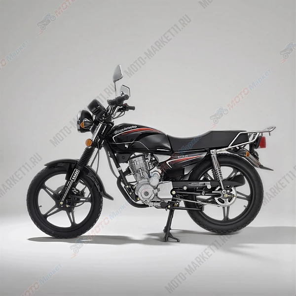 Мотоцикл Regulmoto RM125 с ПТС Черный