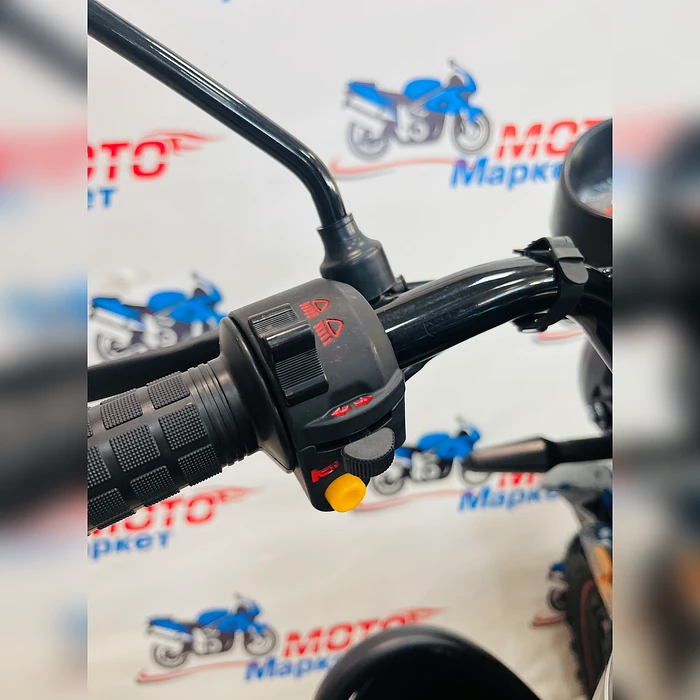 Мопед КОМЕТА II CROSS черный