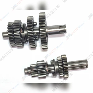 вал КПП сшестернями 139FMB,147FMH,152FMH,ATV50-110,T125 (реверс 3+1)
