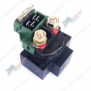 Реле стартера BAGGIO200/250 (с предохранителем) круглое