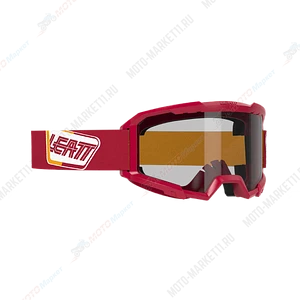 Маска кросс Leatt Vizion 2.5 Ruby Red Clear 90 VLT