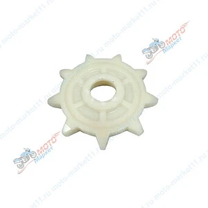 Звезда ведомая гусеничного блока (пластик) T125,T150,МУХТАР,МУХТАР-7,МУХТАР-15