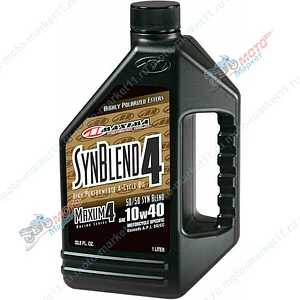 Масло MAXIMA  Syn Blend Ester 10w40 4л. 34912B