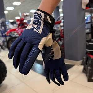 Мотоперчатки 100% №1 blue/white  (М) мотокросс