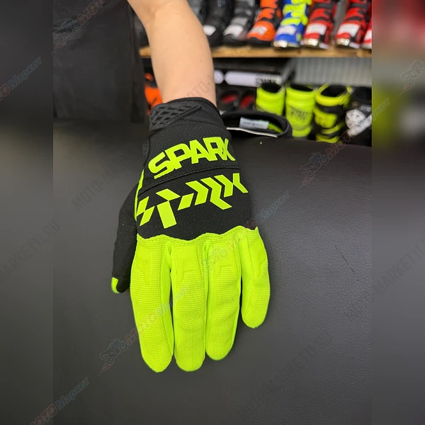  Перчатки текстильные SPARX FX02, желтый, XL