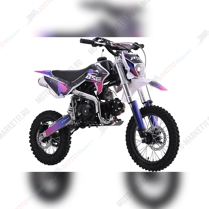 Питбайк BSE EVO 110e Shock SA 14/12 (Полуавтоматическая КПП), арт. B0EVCB050CNH1
