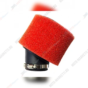 Фильтр нулевик поролон 42мм угол 45*