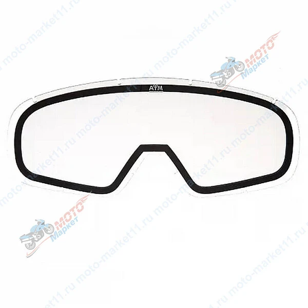 Двойная прозрачная линза 186-000