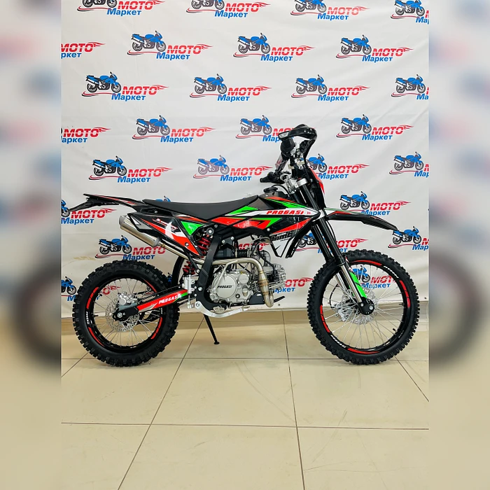Питбайк PROGASI Jumbo 150 PRO (19/16) Red/Green