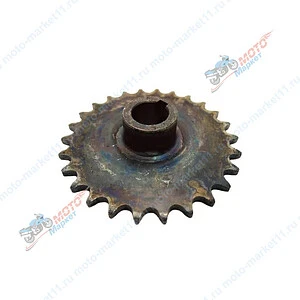 Звезда 26 зуб. шаг 15,875 вал 25мм со сменной ступицей