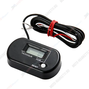 Тахометр/счетчик моточасов для 2х и 4х такт.(с проводом) RL-HM025R