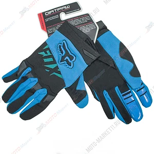  Перчатки FOX 1 (Синий/ черный , M, 487109-22)