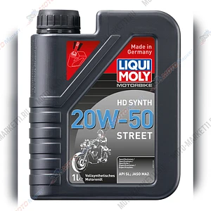 Масло LIQUI MOLY Motorbike 4T HD 20W-50 Street 1л 3816