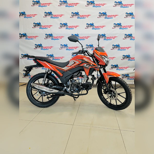 Мопед SPRINTER Luxe оранжевый