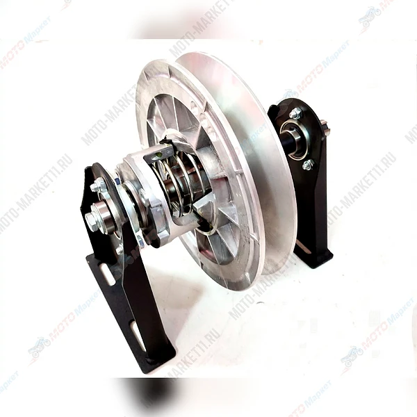 Кронштейн 2-х опорный в сборе со шкивом (посадка  25мм) 280ММ