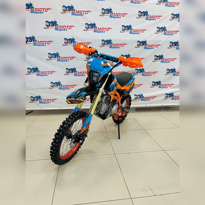 Питбайк KAYO EVOLUTION К125EM 17/14 KRZ (механ. сцепл., эл. стартер.)
