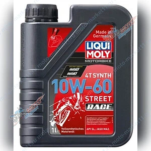 Масло LIQUI MOLY Motorbike 4T 10W-60 Street Race 1л 1525