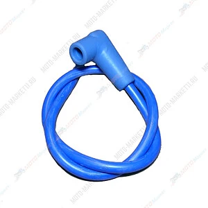 Колпачок в/в с проводом СИЛИКОН L = 51см. с резинкой (Тайга) Россия