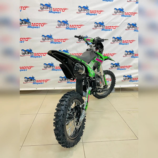 Питбайк BSE EX 125e  MAX 13 Green Pink Neon 040