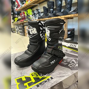  Мотоботы TIGER TE007 детские черный/белый (Черный/ белый , 27, 500000-1)