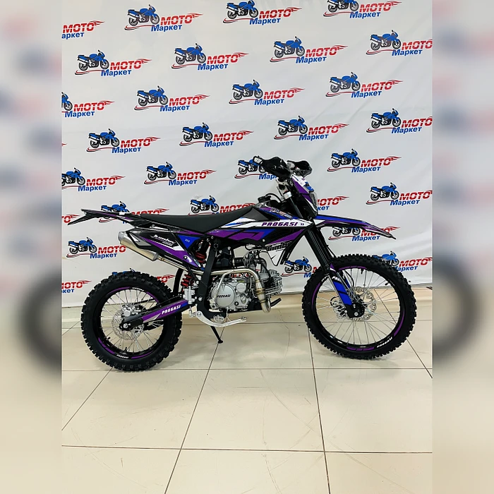 Питбайк PROGASI Jumbo 150 PRO (19/16) Purple/Blue