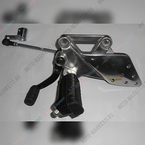 Подножка водителя в сборе с педалью BITRIX левая