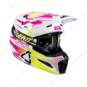 Внедорожный шлем Leatt Moto 3.5 M 57-58cm Storm Pink V26