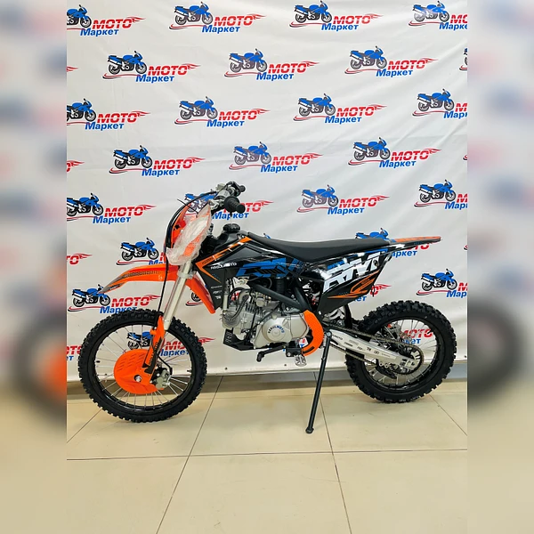 Питбайк Regulmoto SPITFIRE PRO 19/16, 140сс (черный/оранжевый)