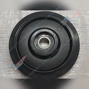 Каток пластиковый BRP RO147C-2-001A Black (147мм, с подшипником 6004)