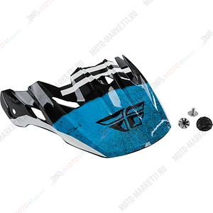 Козырек для шлема FLY TOXIN ORIGINAL красный/зеленый/черный