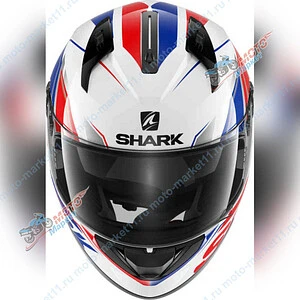 Шлем SHARK RIDILL 1.2 PHAZ White/Blue, XL