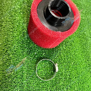 Фильтр возд. нулевик 35мм поролон красный