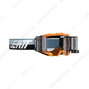 Маска кросс Leatt Velocity 5.5 Roll-Off Orange Clear 83 VLT