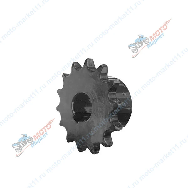 Звезда 14 зуб. шаг 15,875 вал 25мм 96437