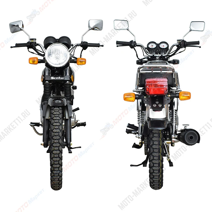 Мотоцикл Regulmoto RM125 с ПТС Черный