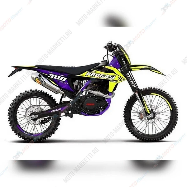 Мотоцикл эндуро PROGASI RACE 300 WAVE (NB300) Purple/Yellow