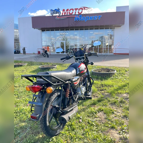 Мотоцикл BAJAJ BOXER  150 UG черно-красный