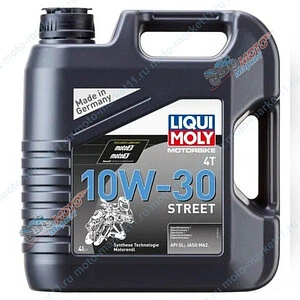 Масло LIQUI MOLY Motorbike 4T HC 10W-30 Street 4л 1688