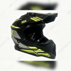   Шлем эндуро RSX Vector ( черно- зеленый матовый люминесцентный, S)